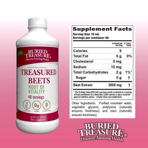 Treasured Beets – Concentrated Beetroot Extract, (16 Servings)