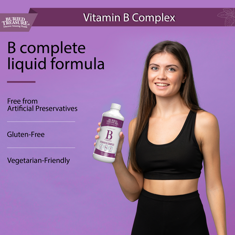 B Complex–Complete Daily B Vitamin Supplement, 16 fl oz