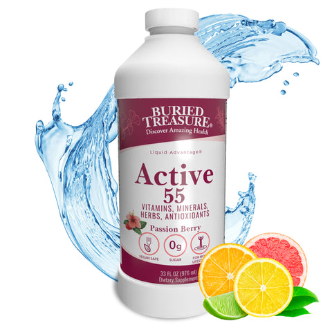 Active 55 Plus – Multivitamin and Mineral Supplement, 33 oz