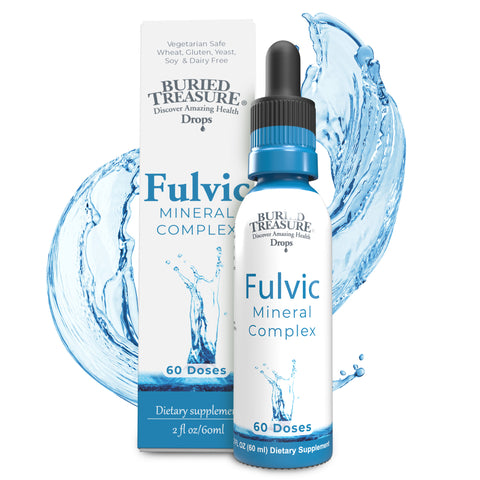 Fulvic Mineral Drops – High-Concentration Fulvic Acid, 2 fl oz