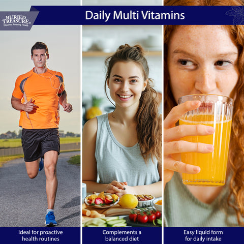 Daily Nutrition – Liquid Multivitamin and Mineral Supplement with Trace Minerals