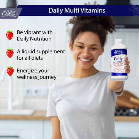 Daily Nutrition – Liquid Multivitamin and Mineral Supplement with Trace Minerals