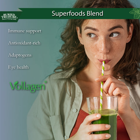 Green20 Fusion – Ready-to-Drink Green Superfood Blend with Spirulina, Kale, and Ginseng – Vegan, Non-GMO, Gluten-Free, 32 Servings