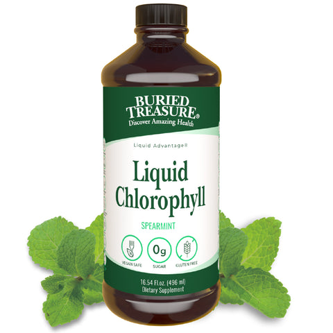 Liquid Chlorophyll – 100 mg Chlorophyll per Serving, 16 Servings